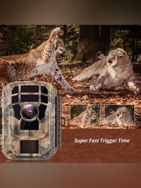 Campark T20 Digital Trail Camera. Missing accessories. Includes batteries. NWOB.